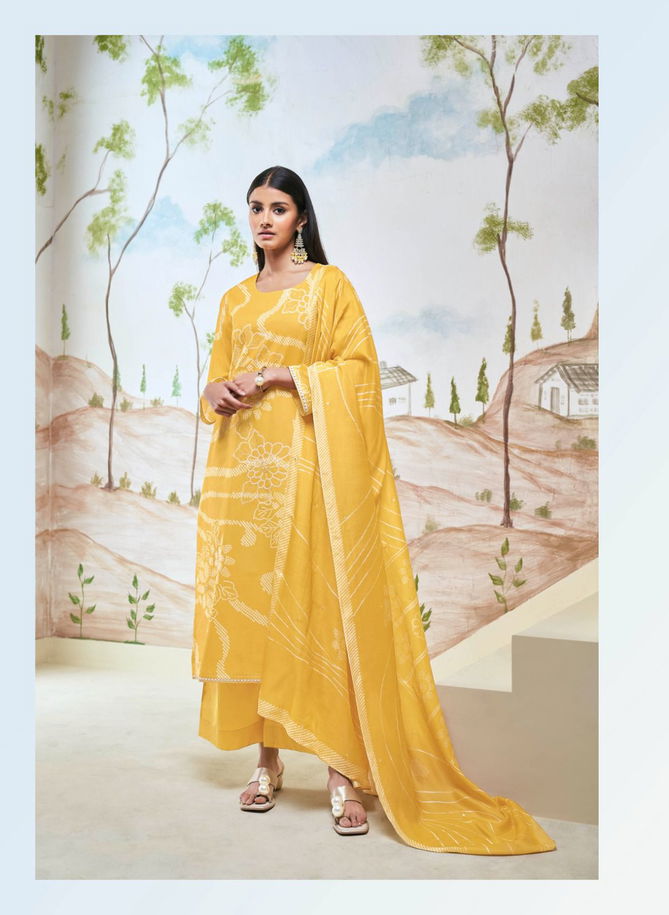 Hiba By Ganga Embroidery Premium Cotton Dress Material Wholesale Shop In Surat